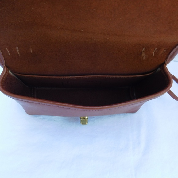 Vintage Coach Legacy Casino Crossbody Purse Tan - Picture 7 of 8